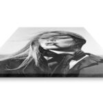 Brigitte-Bardot-smoking-canvas-muurdecoratie-wanddecoratie-baklijst-doek-met-lijst-wall-of-fame-kunst