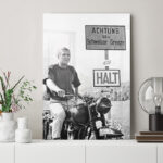 Steve-Mcqueen-great-escape-wanddecoratie-decoratie-easycanvas-muurdecoratie-1